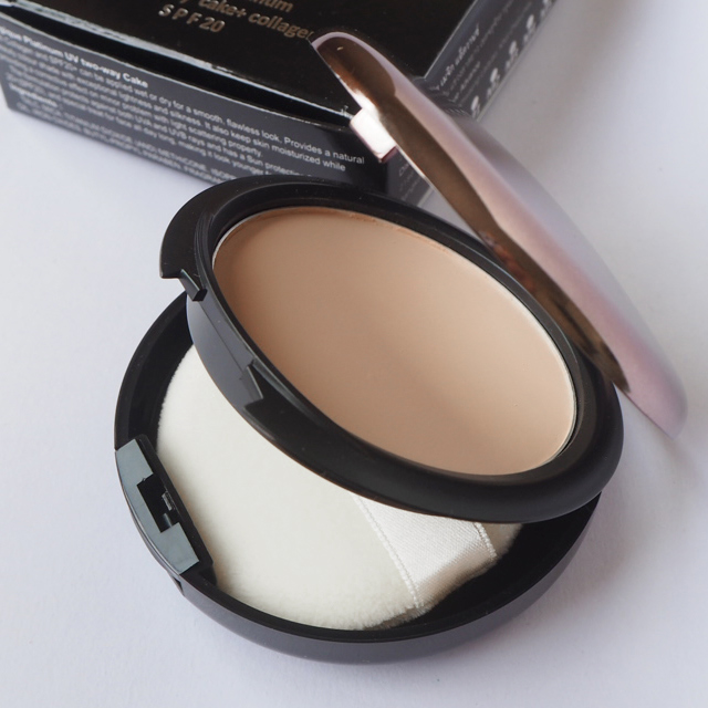 แป้งเมจิกแพลตตินัม ตลับจริงขนาด 14 กรัม -สี M1- Pink White ( ขาวชมพู )