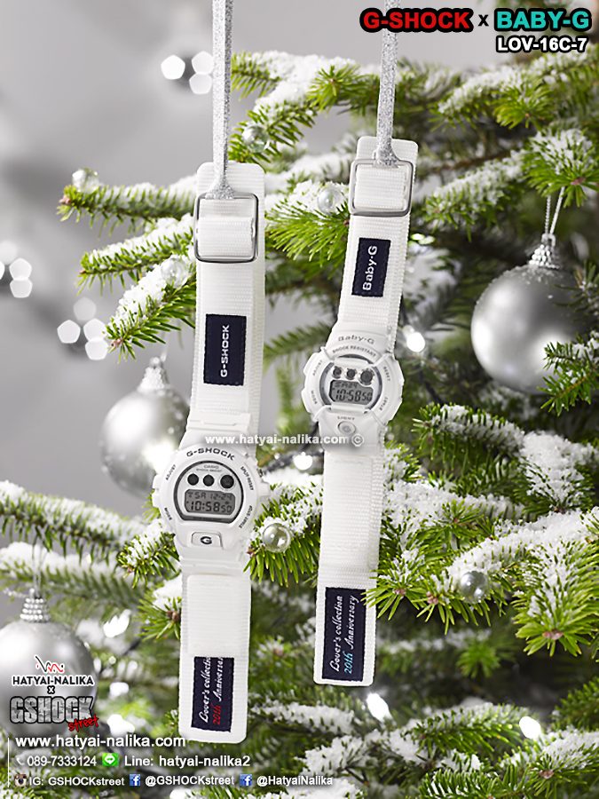 นาฬิกา คาสิโอ Casio G-Shock x Baby-G SETคู่รัก Limited G Presents LOVER's Collection 2016 ฉลองครบรอบ20ปี คู่Love รุ่น LOV-16C-7 (นำเข้าจาก Japan) ของแท้ รับประกัน 1 ปี
