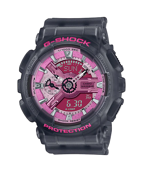 นาฬิกา Casio G-Shock Women ไซส์มินิ GMA-S110NP Neo Punk series รุ่น GMA-S110NP-8A ของแท้ รับประกัน1ปี