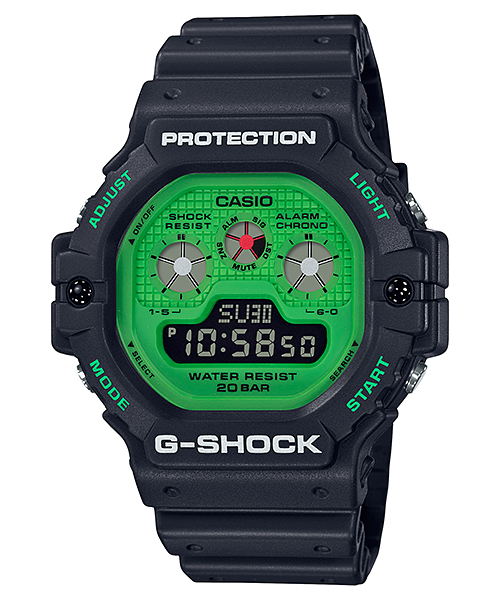 นาฬิกา Casio G-Shock Special color ROCK SOUNDS series รุ่น DW-5900RS-1 ของแท้ รับประกัน1ปี