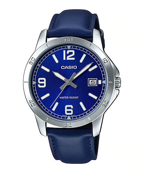 นาฬิกา คาสิโอ Casio STANDARD Analog'men รุ่น MTP-V004L-2B ของแท้ รับประกัน1ปี