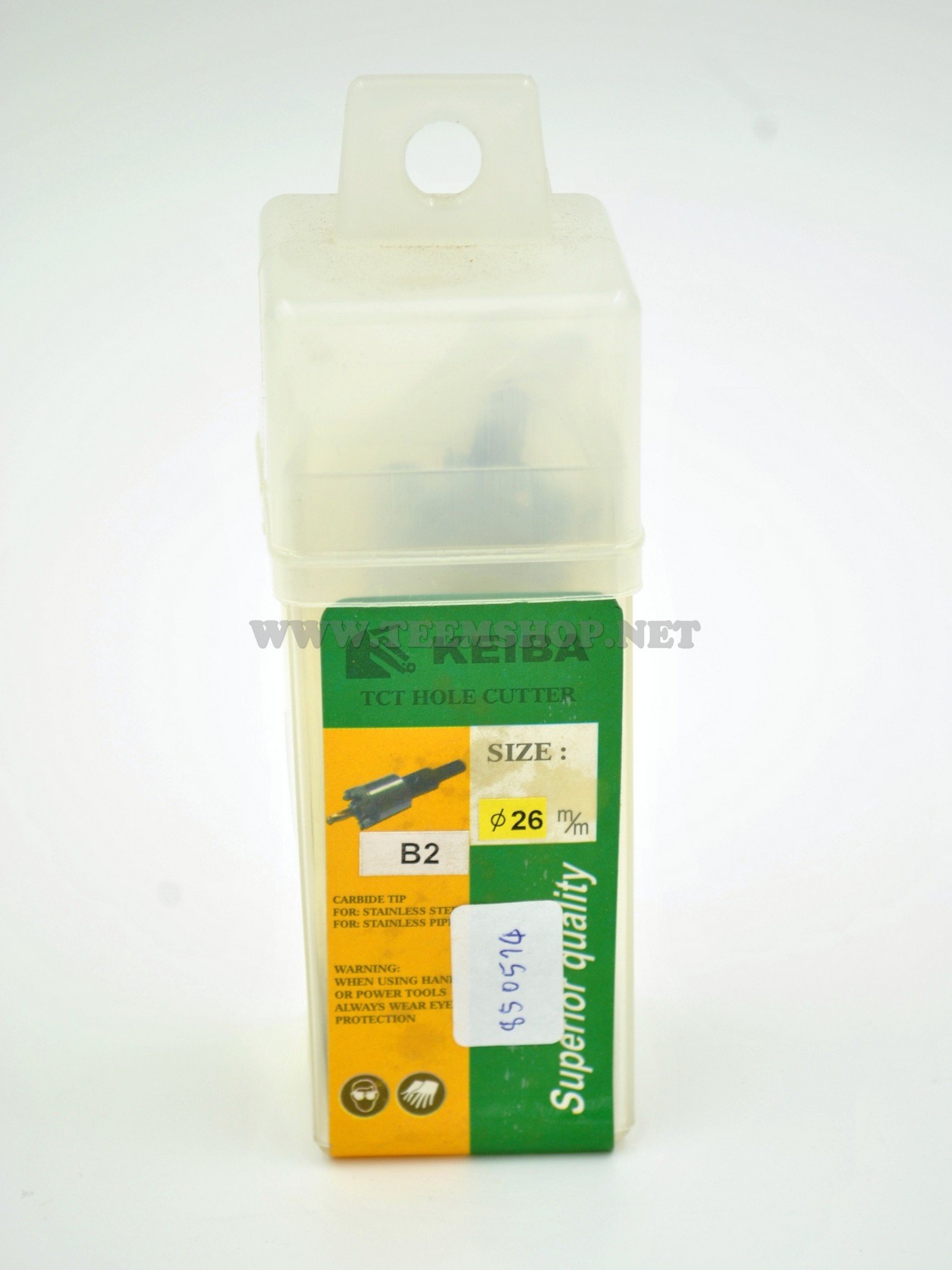 KEIBA โฮลซอ TCT แบบทะลุ B2 MM 26 เจาะสเตนเลส