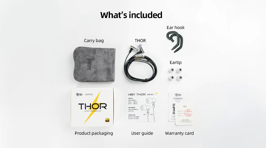 HiBy Thor หูฟัง 2 ไดรเวอร์ 1BA+1DD มาในธีมเทพเจ้าสายฟ้า
