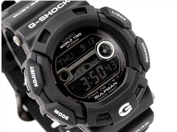 นาฬิกา คาสิโอ Casio G-Shock BW Series Master of G GULFMAN Limited Edition รุ่น GR-9110BW-1