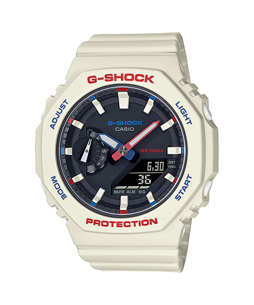 นาฬิกา Casio G-Shock Women ไซส์มินิ GMA-S2100WT Wintery Tricolor series รุ่น GMA-S2100WT-7A1 ของแท้ รับประกัน1ปี