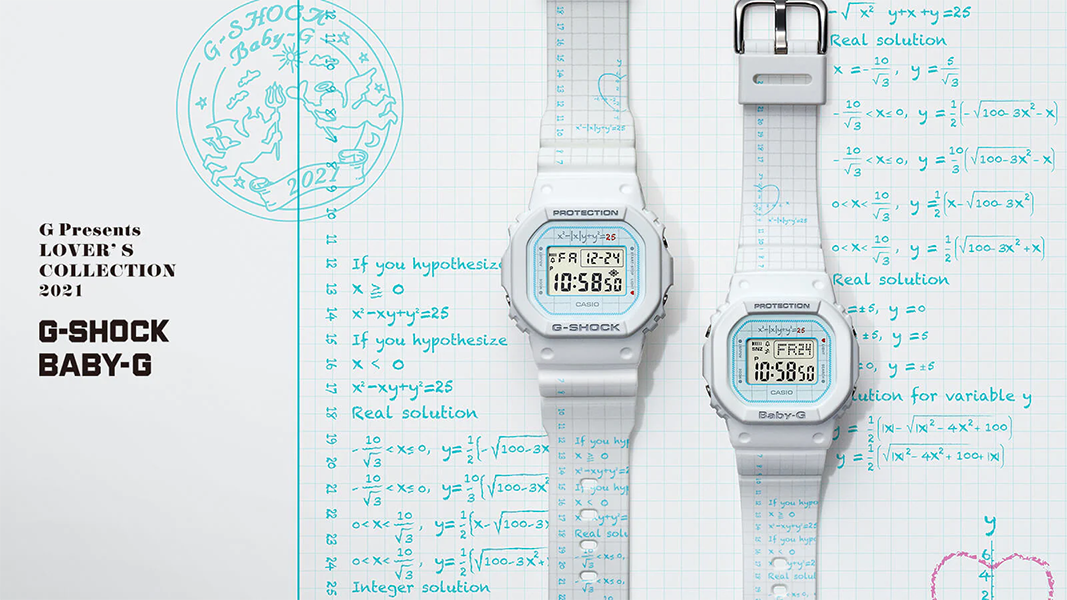 นาฬิกา คาสิโอ Casio G-Shock x Baby-G SETคู่รัก Limited G Presents LOVER's Collection 2021 รุ่น LOV-21B-7 ของแท้ รับประกัน 1 ปี