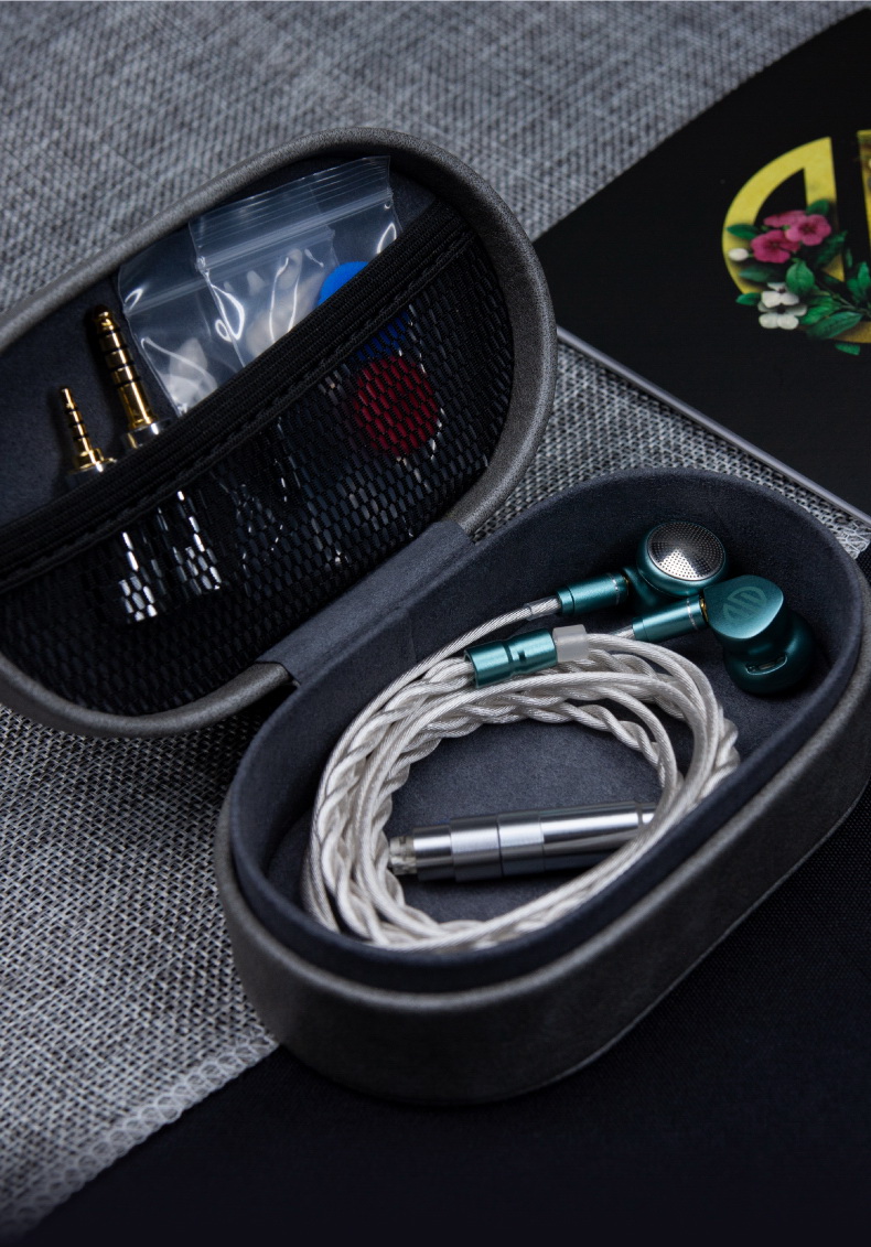 ขาย BGVP F3 สายหูฟัง 6N OCC ชุบเงินถัก ถอดเปลี่ยนหัวแจ๊คได้