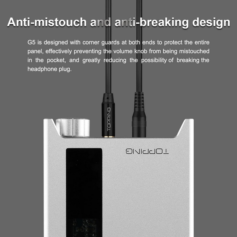 ขาย Topping G5 NFCA DAC/AMP พกพาประสิทธิภาพสูง รองรับ Dual Hi-Res