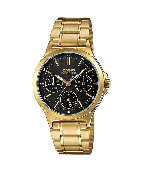 นาฬิกา Casio STANDARD Analog-Ladies' รุ่น LTP-V300G-1A ของแท้ รับประกัน 1 ปี