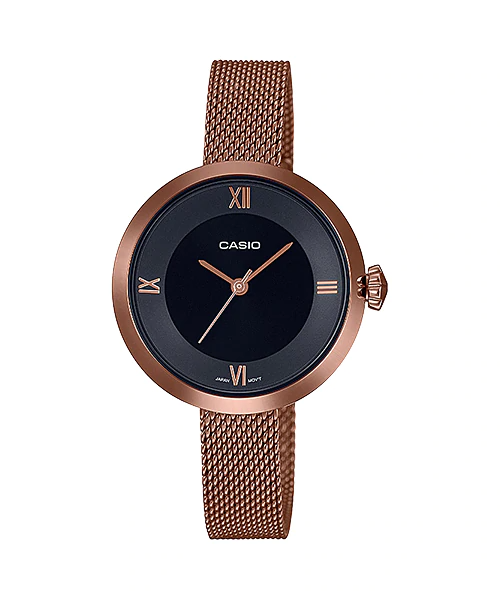 นาฬิกา Casio STANDARD Analog-Ladies' รุ่น LTP-E154MR-1A ของแท้ รับประกัน 1 ปี