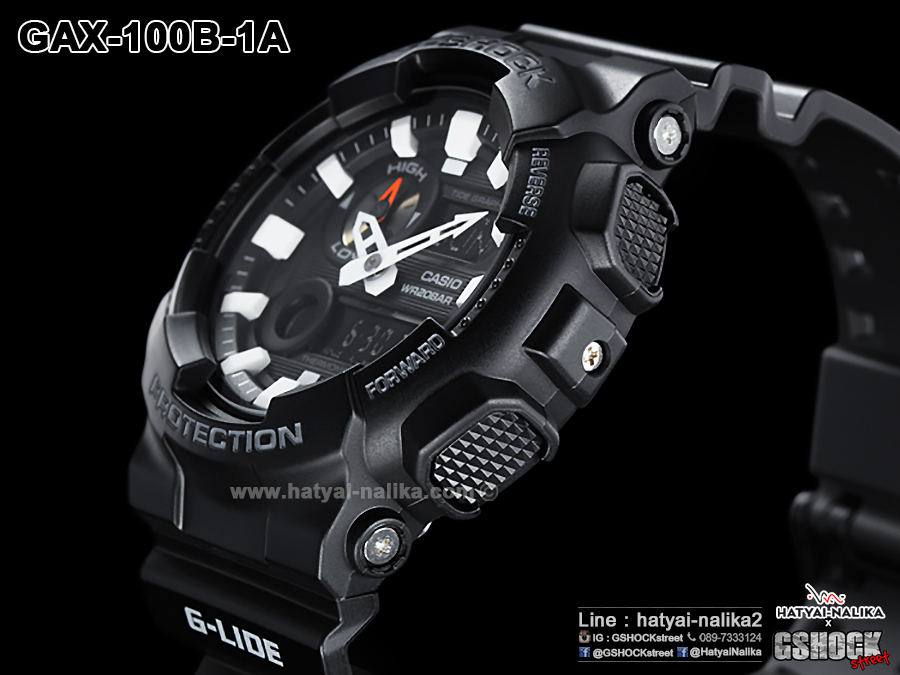 นาฬิกา Casio G-Shock G-LIDE รุ่น GAX-100B-1A ของแท้ รับประกัน1ปี