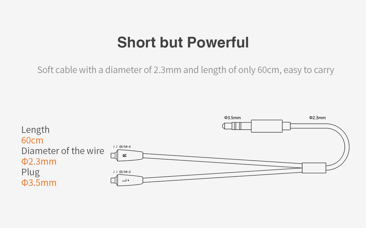 ขาย FiiO RC-MMCX1s สายหูฟังแบบ MMCX หัวแจ็คชุบทองอย่างดี