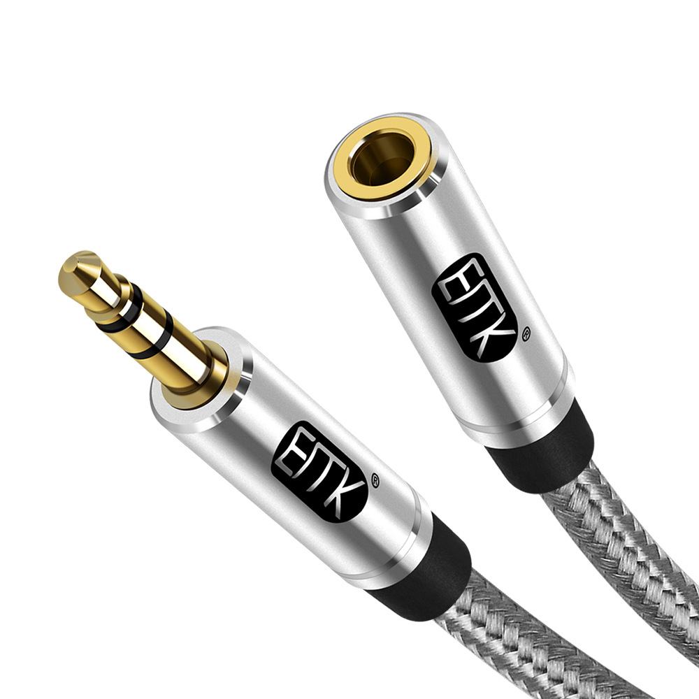ขาย ERTK AUX Standard สายเพิ่มความยาวหูฟัง เกรดสำหรับหูฟัง สายถักแน่นหนา