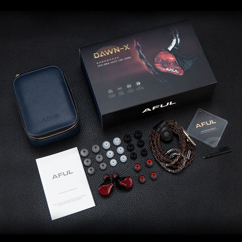 AFUL DAWN-X หูฟัง IEMs 14 ไดรเวอร์ 1DD+8BA+4EST+1BC เรือธงรุ่นล่าสุด ประกันศูนย์ไทย