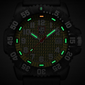 นาฬิกา Luminox Limited รุ่น GGL.L3055.25TH Men's 25th Anniversary Series Analog Swiss Quartz Black Watch