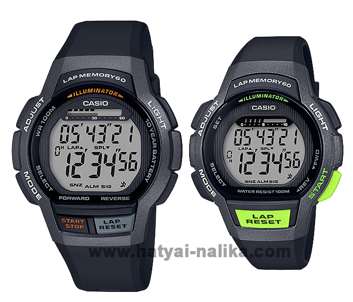 นาฬิกา คาสิโอ Casio SETคู่รัก รุ่น WS-1000H-1AV+LWS-1000H-1AV ของแท้ รับประกัน 1 ปี