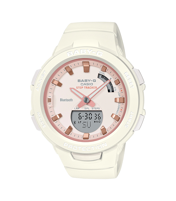 นาฬิกา Casio Baby-G G-SQUAD BSA-B100CS series รุ่น BSA-B100CS-7A ของแท้ รับประกัน1ปี