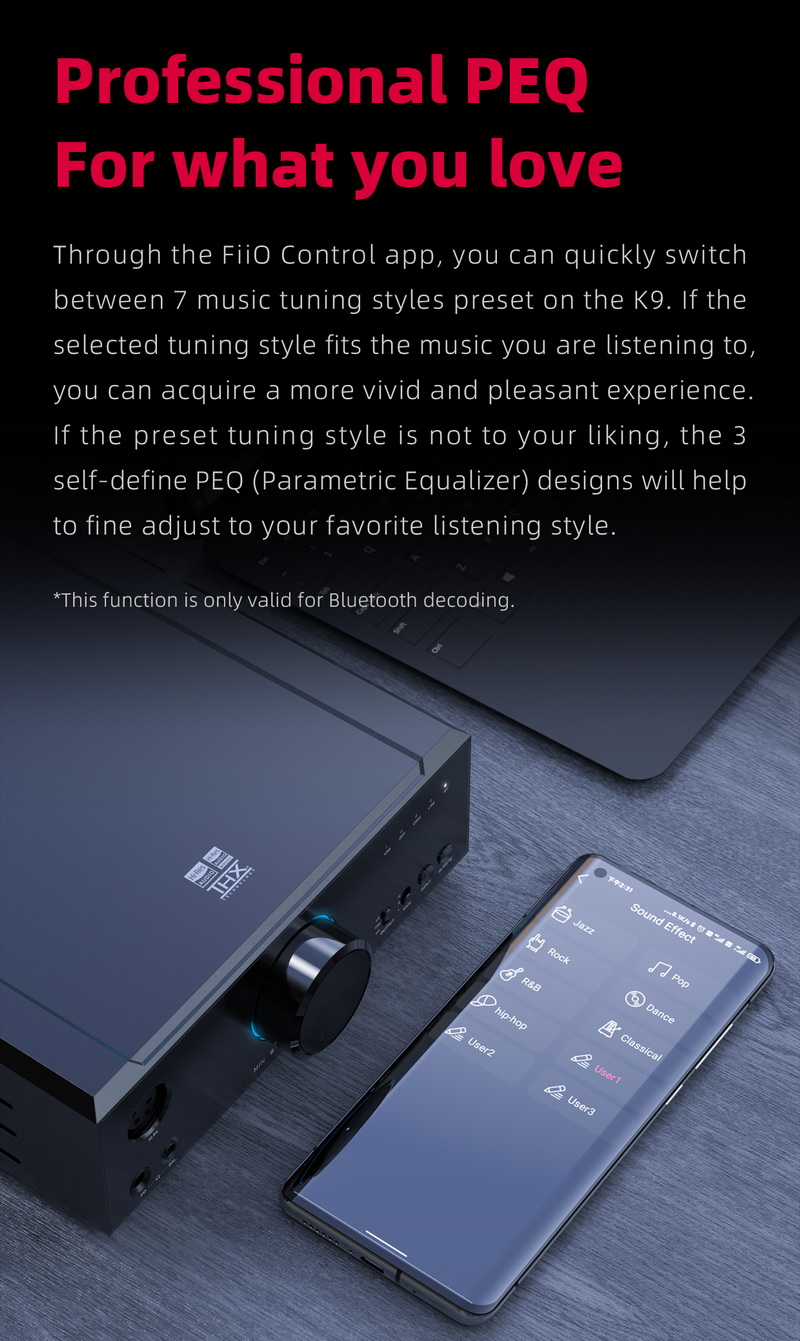 FiiO K9 DAC/AMP ตั้งโต๊ะระดับเรือธง รองรับ LDAC, Dual Hi-Res ประกันศูนย์ไทย