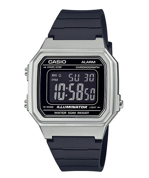 นาฬิกา Casio STANDARD DIGITAL รุ่น W-217HM-7BV ของแท้ รับประกัน1ปี