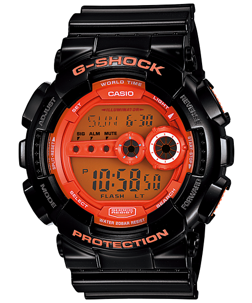 นาฬิกา คาสิโอ Casio G-Shock Limited Hypercolor series รุ่น GD-100HC-1 “กันดั้ม Psycho Zaku” (หายากมาก)
