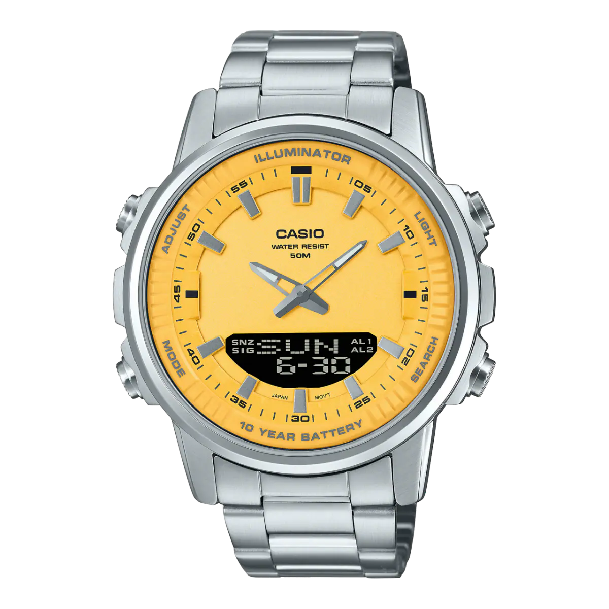นาฬิกา Casio STANDARD Analog-Digital รุ่น AMW-880D-9AV ของแท้ รับประกัน1ปี