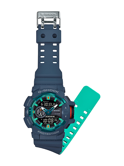 นาฬิกา Casio G-Shock Limited Cool Navy Blue Color series รุ่น GA-400CC-2A ของแท้ รับประกัน1ปี