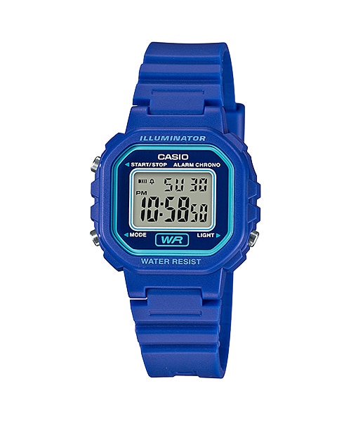นาฬิกา Casio LADY'S STANDARD DIGITAL LA-20 series รุ่น LA-20WH-2A ของแท้ รับประกัน1ปี