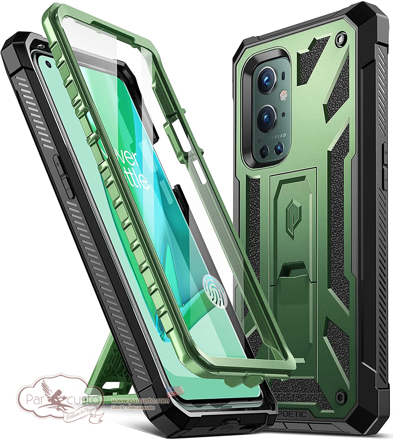 เคสกันกระแทก OnePlus 9 Pro 5G [Spartan Series] จาก Poetic [Pre-order USA]