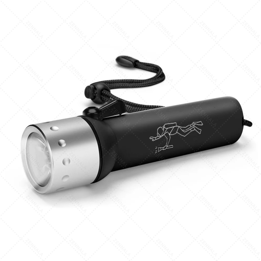 ไฟฉาย กันน้ำ ดำน้ำลึก 100 เมตร