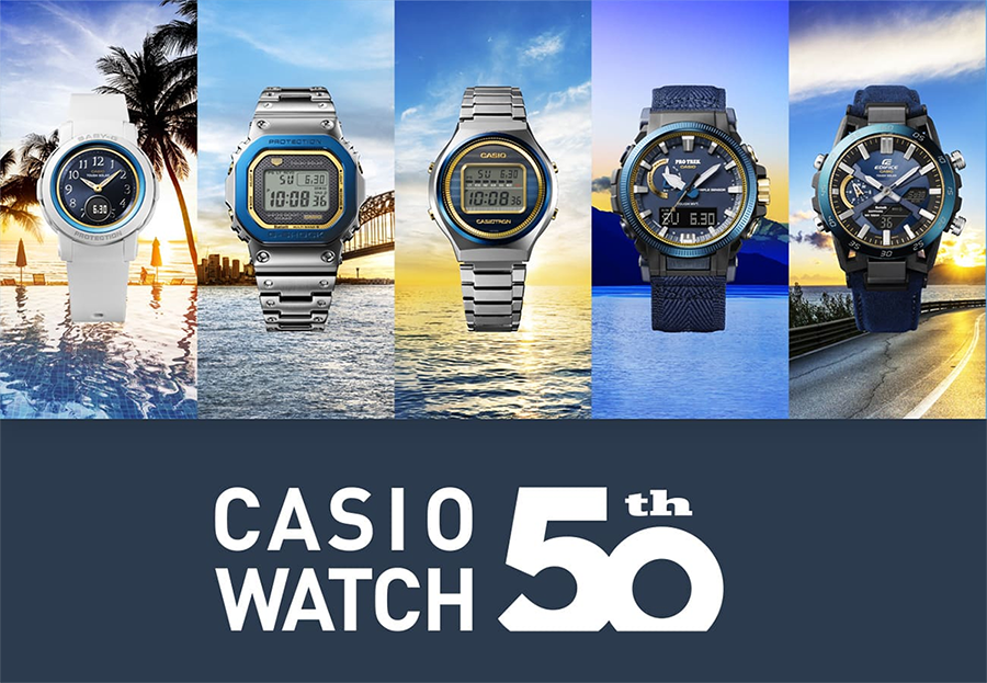 นาฬิกา Casio Baby-G 50TH ANNIVERSARY รุ่น BGA-S290SS-2A ของแท้ รับประกัน1ปี