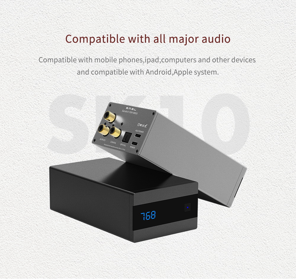 ขาย SMSL Sanskrit 10th MKIII DAC ตั้งโต๊ะ ระดับไฮเอนด์รองรับ Hi-Res ประกันศูนย์ไทย