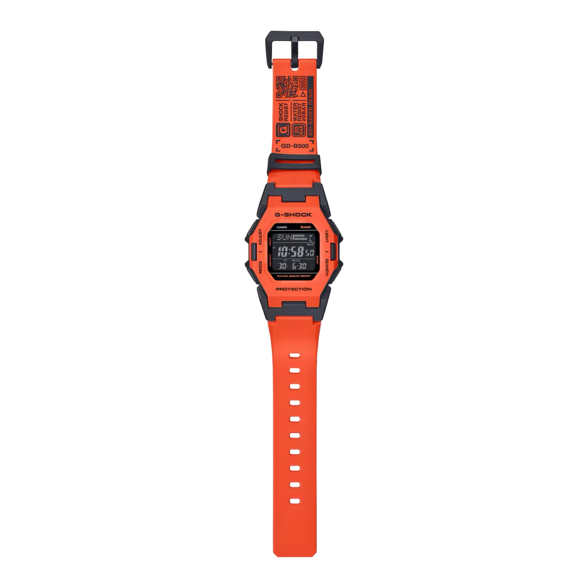 นาฬิกา Casio G-Shock Special Color Fluorescent Orange series รุ่น GD-B500FL-4 ของแท้ รับประกัน1ปี