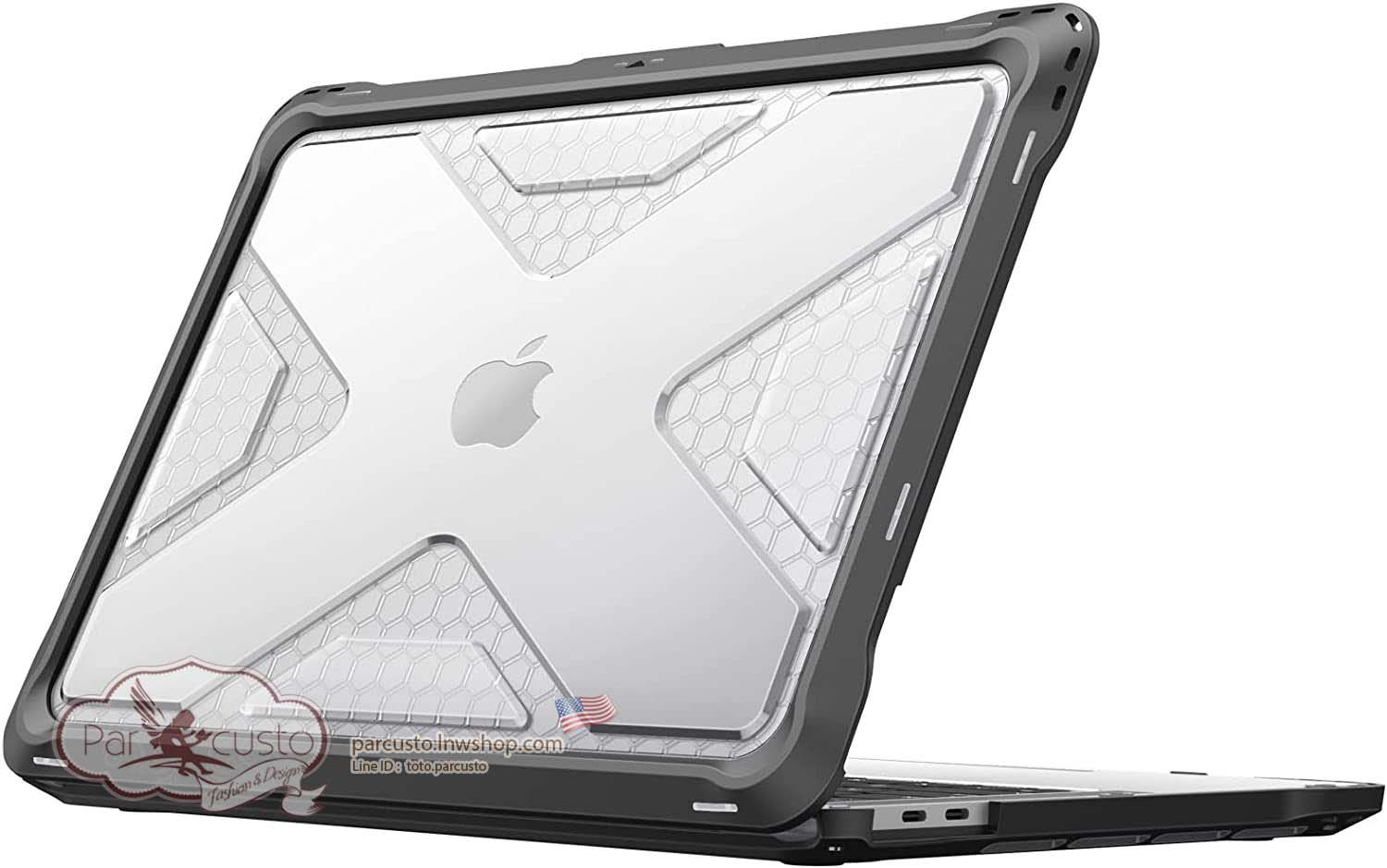 เคสกันกระแทก MacBook Pro 13 (2016-2022) [Heavy Duty] จาก Fintie [Pre-order USA]