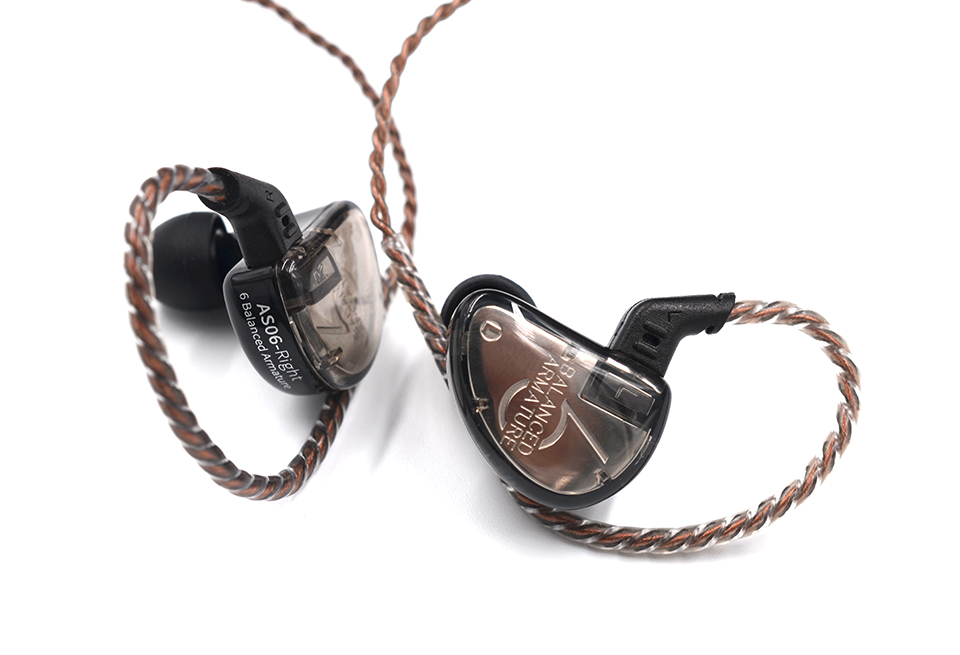 [1แถม1] ขาย KZ AS06 หูฟัง pure balanced 3 ไดร์เวอร์ (3BA) ถอดสายได้