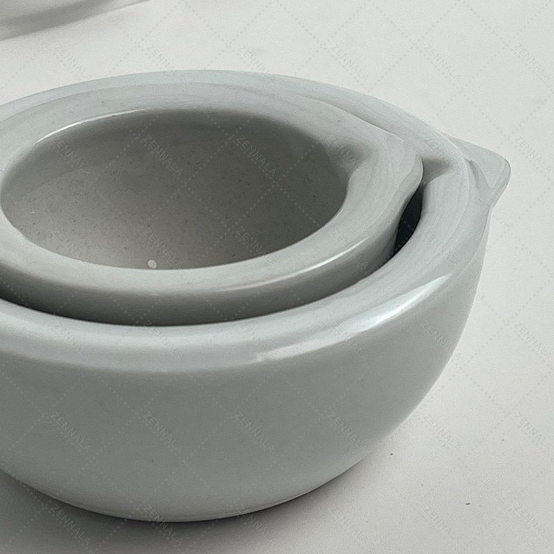 โกร่งบดยา พร้อมสากบดยา เซรามิก ( Mortar With Pestle )