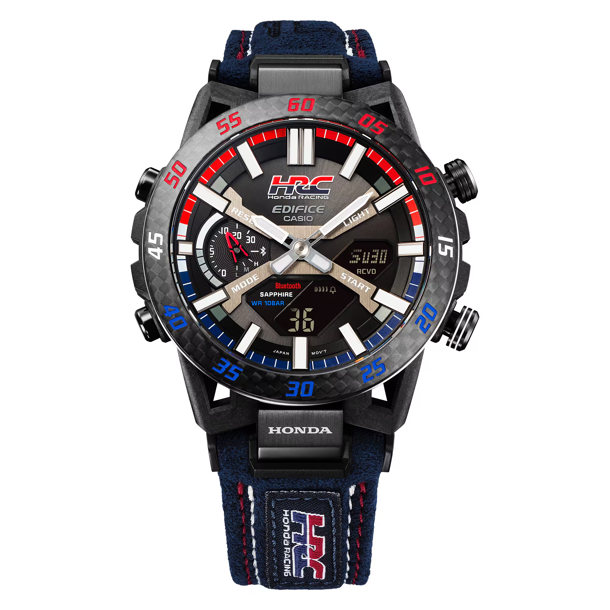 นาฬิกา Casio EDIFICE x Honda Racing Limited รุ่น ECB-2000HR-1A ของแท้ รับประกัน1ปี