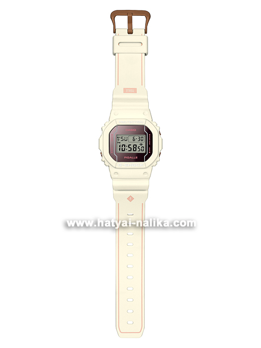 นาฬิกา Casio G-SHOCK x PIGALLE Limited model 35th Anniversary Collaboration series รุ่น DW-5600PGW-7 ของแท้ รับประกัน1ปี