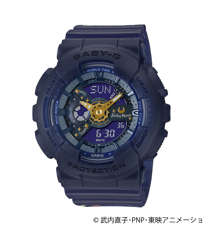 นาฬิกา Casio BABY-G x Sailor Moon Limited รุ่น BA-110XSM-2AJR ของแท้ รับประกัน1ปี