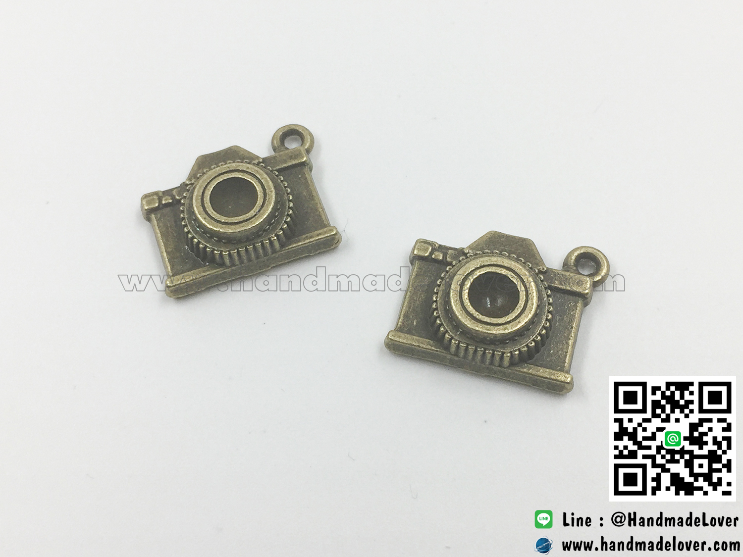 จี้,ตัวห้อยซิป กล้องถ่ายรูป ขนาด 16 x 16 มิล