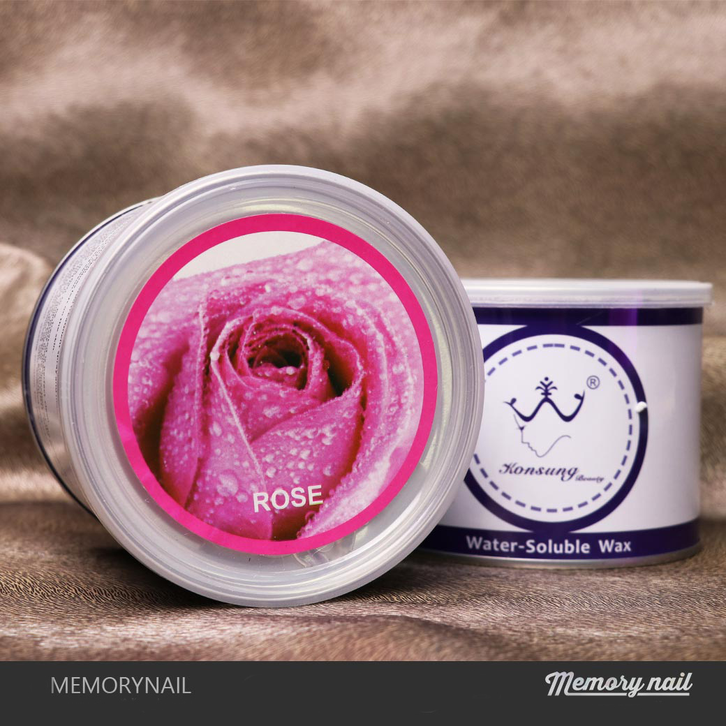 Strip wax (แว๊กซ์ร้อน ใช้ผ้าดึง) แบรนด์ Konsung กระป๋อง แว็กซ์กำจัดขน 400 กรัม