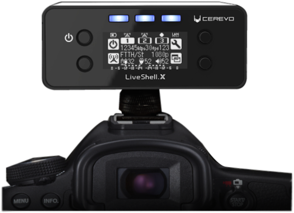 Cerevo LiveShell X for facebooklive