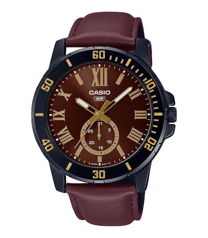 นาฬิกา คาสิโอ Casio STANDARD Analog'men รุ่น MTP-VD200BL-5B ของแท้ รับประกัน1ปี