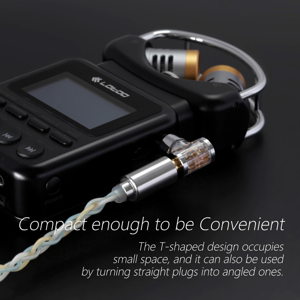 ขาย DD DJ35AR แจ็คแปลงหูฟัง 2.5 Balanced เป็น มาตรฐาน 3.5 หัวแจ็คชุบ Rhodium