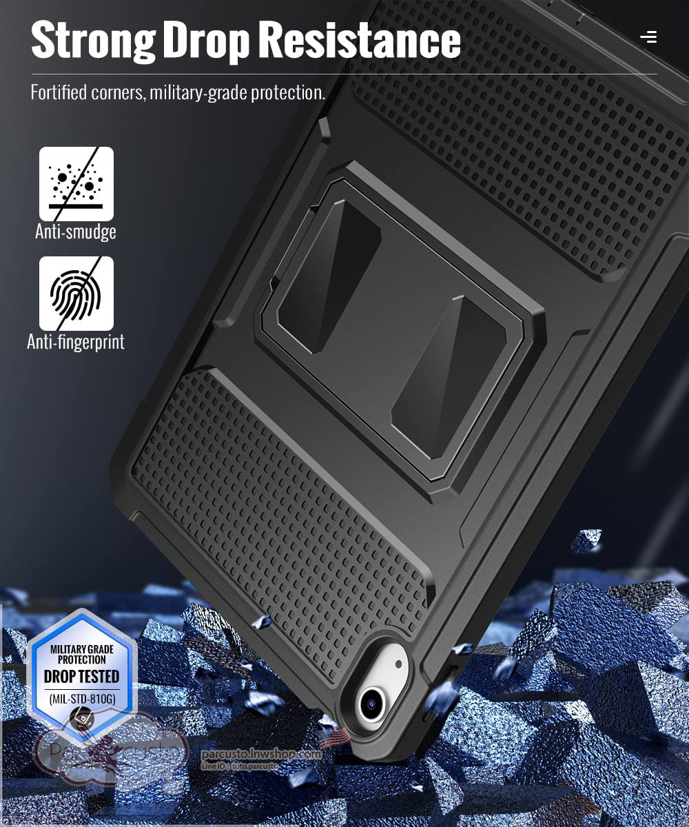 เคสกันกระแทก Apple New iPad 10.9 Gen 10 (2022) [Rugged Hybrid] จาก MoKo [Pre-order USA]