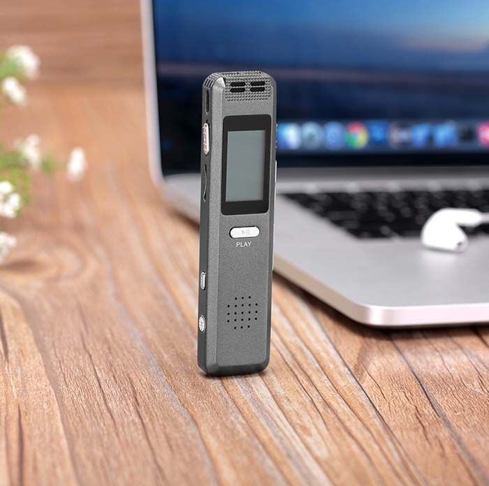 เครื่องบันทึกเสียง V22 เสียบการ์ดเพิ่มได้ (charge)