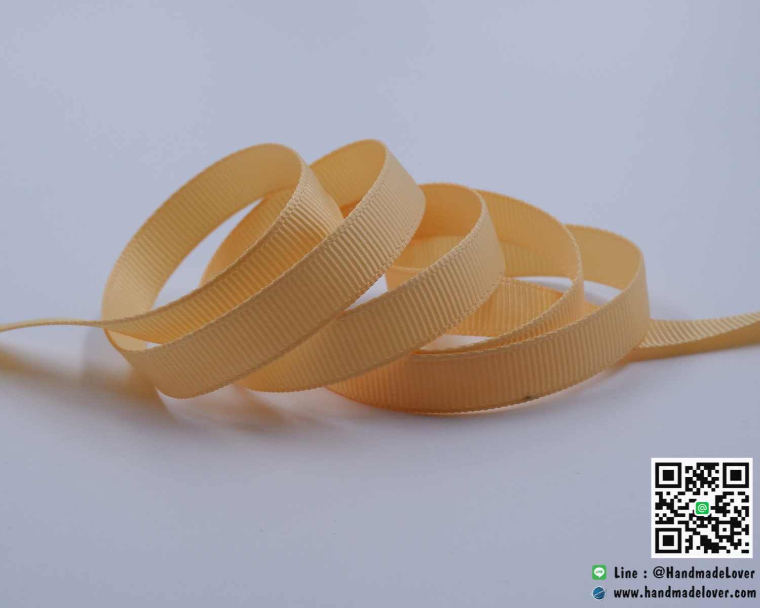 ริบบิ้นผ้าสีเนื้อ (03)