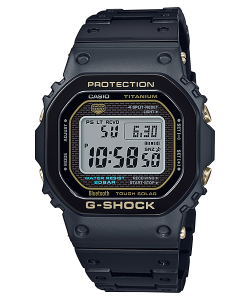 นาฬิกา Casio G-SHOCK Limited GMW-B5000 Titanium Black รุ่น GMW-B5000TB-1 “Made in Japan” ของแท้ รับประกัน1ปี