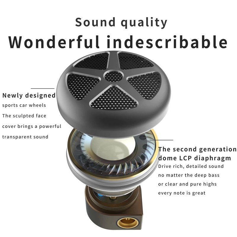 Smabat M4 หูฟังเอียบัด พร้อมลูกเล่นถอดอัพเกรดโมดูลไดรเวอร์หูฟังได้