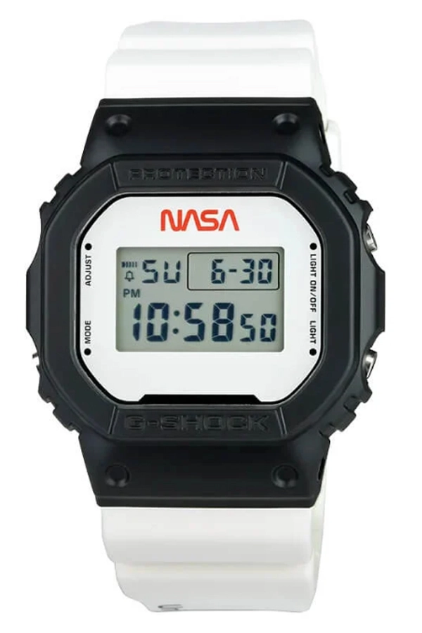 นาฬิกา Casio G-SHOCK x NASA 2021 Collaboration Limited model รุ่น DW-5600NASA21 (ไม่วางขายในไทย) ของแท้ รับประกัน1ปี