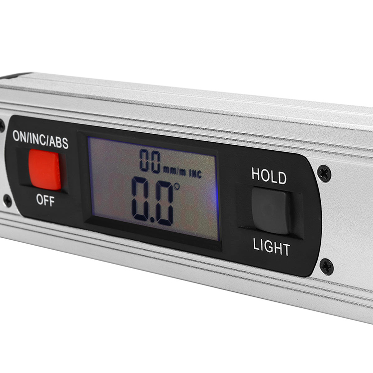 เครื่องวัดองศา digital ระดับน้ำ 2 ระดับ 0-90 องศา 40 cm (E รุ่น ระดับน้ำ)